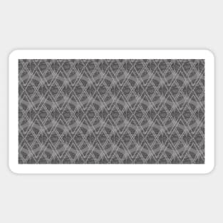 Circles and Diamonds Pattern Sticker